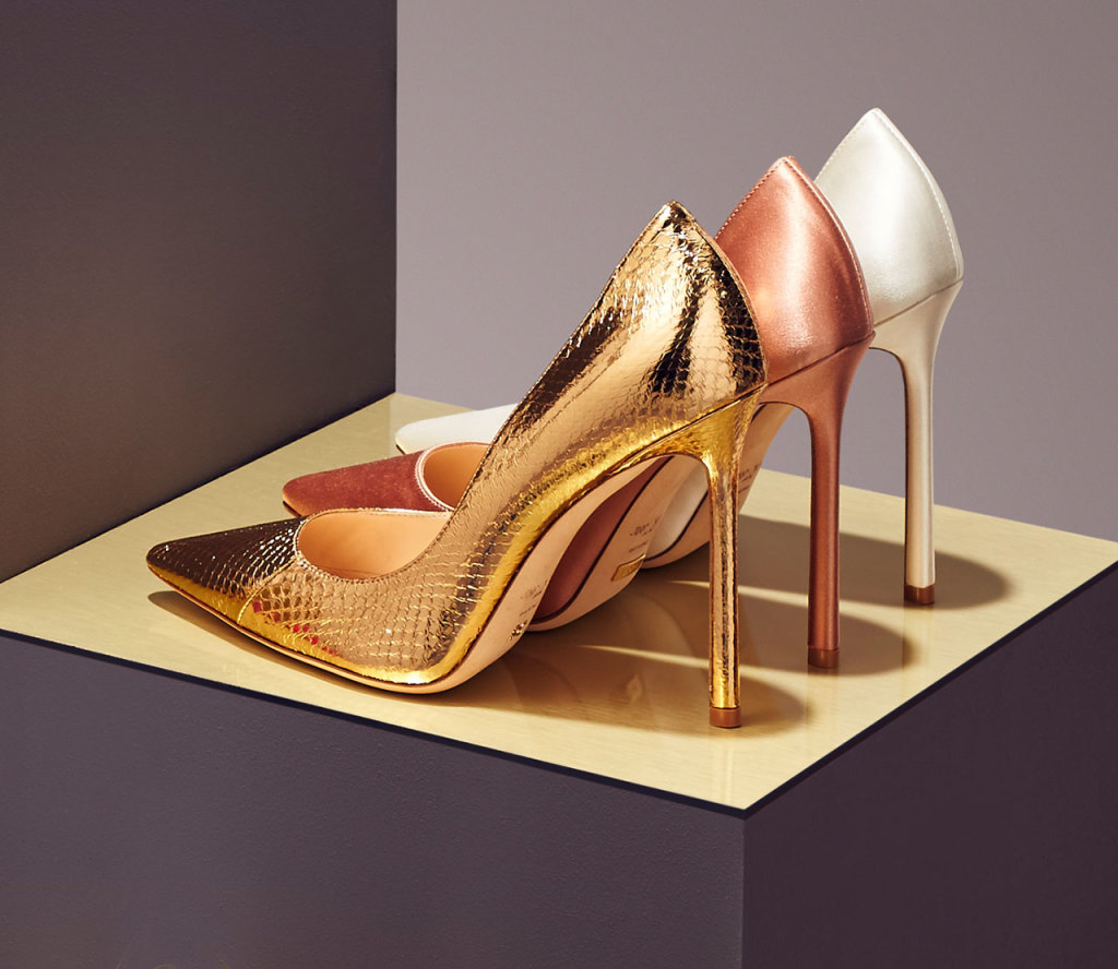 jimmy choo gold heels sale