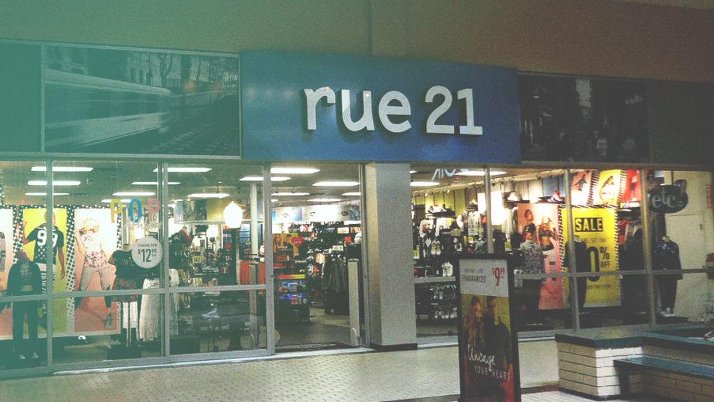 Rue21 files for Chapter 11 bankruptcy as shopping mall stores suffer