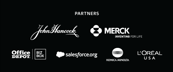 Sponsored by John Hancock, Merck, BizBox, Salesforce.org, Konica Minolta, and L'Oreal