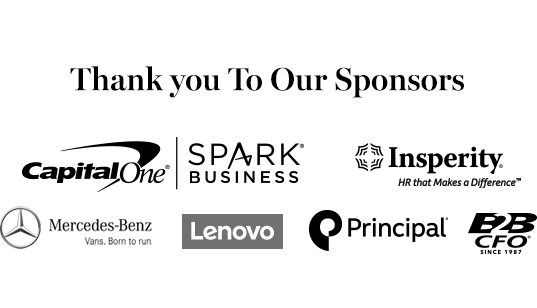 Thank you to our sponsors