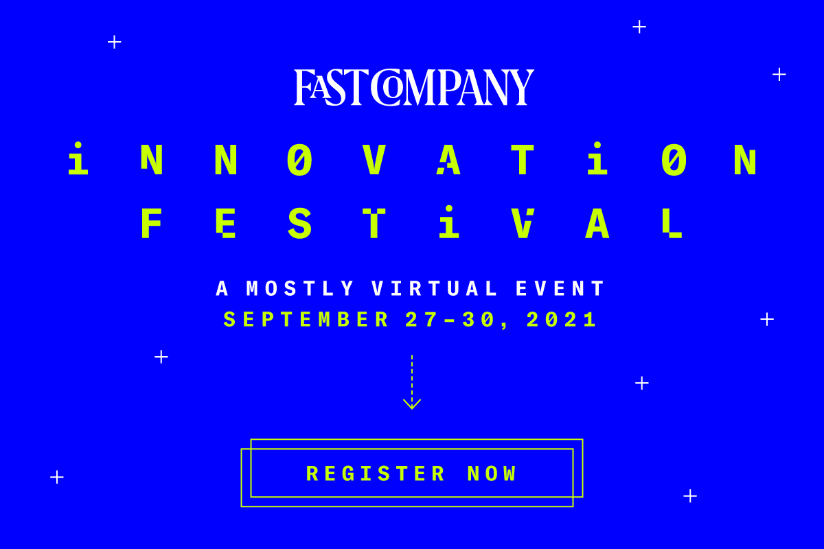 Fast Company Innovation Festival | September 27-30