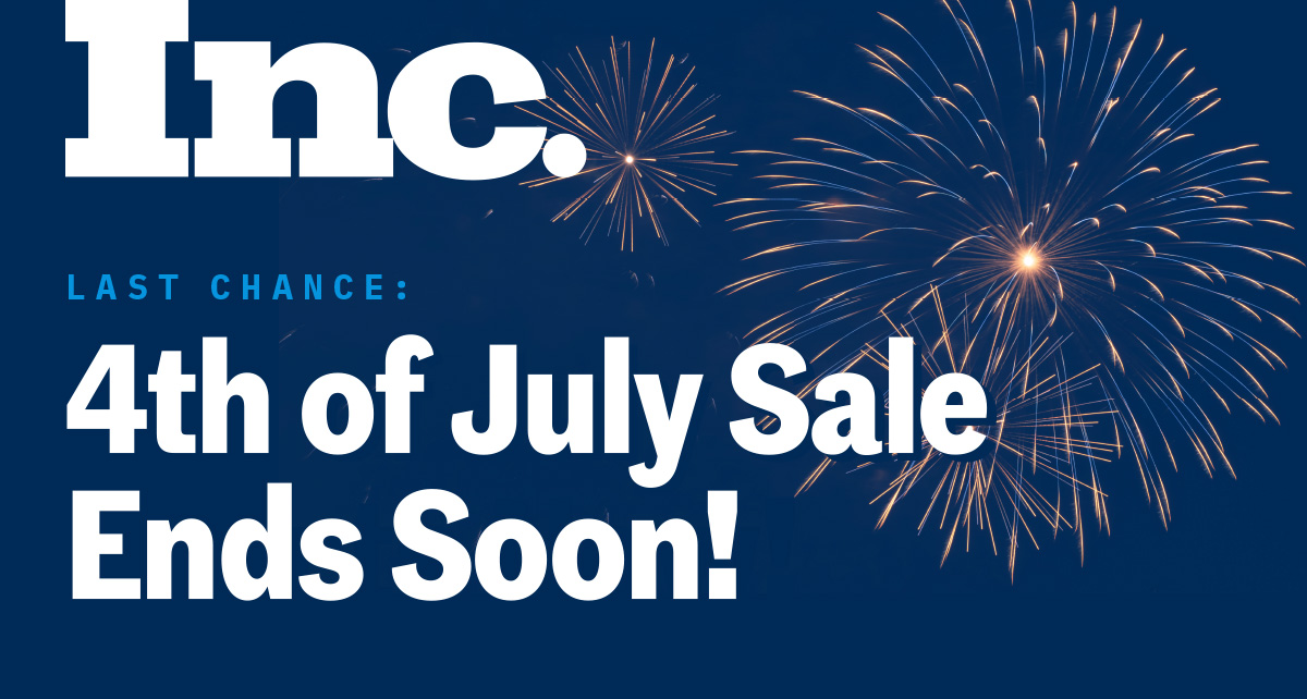 4th of July Sale Ends Soon!