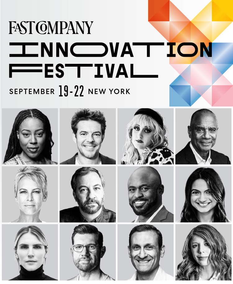 Fast Company Innovation Festival | September 19-22 | New York