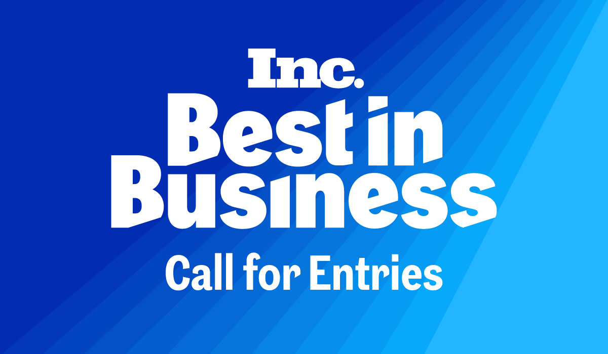 Inc. Best in Business Awards | APPLY NOW