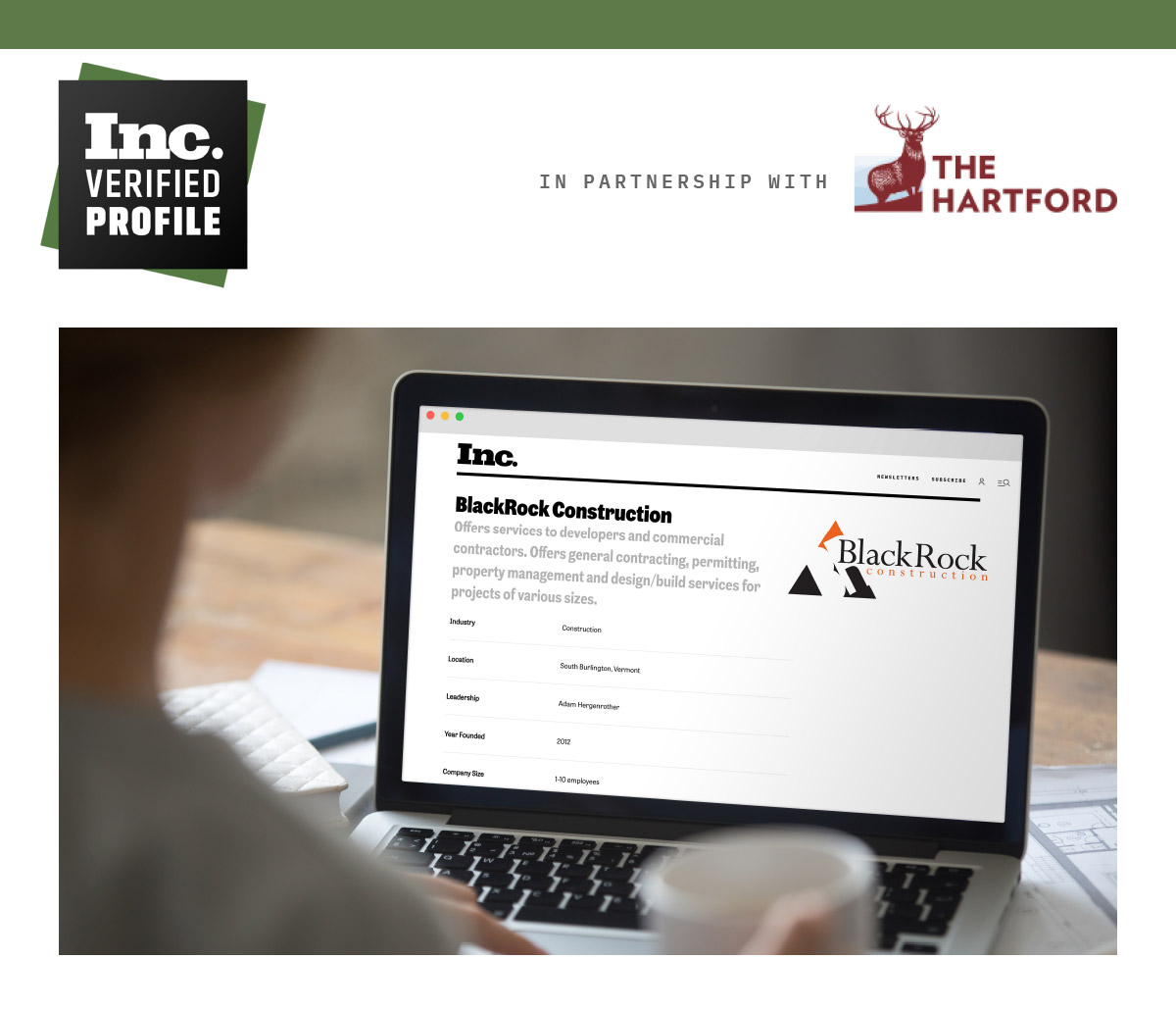 Inc. Verified Profile | in partnership with The Hartford