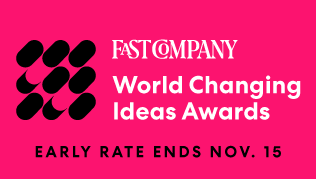 World Changing Ideas Awards Early Rate Deadline 11/15