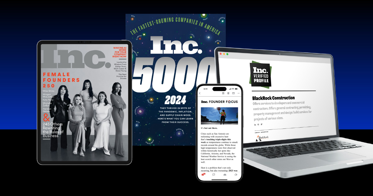 Subscribe to the Inc. Founder's Bundle today and save 20%!