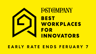 Best Workplaces for Innovators Early-Rate Deadline Friday 2/7