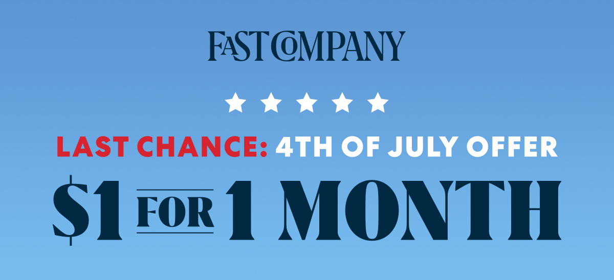 Join Fast Company Premium This July 4th!