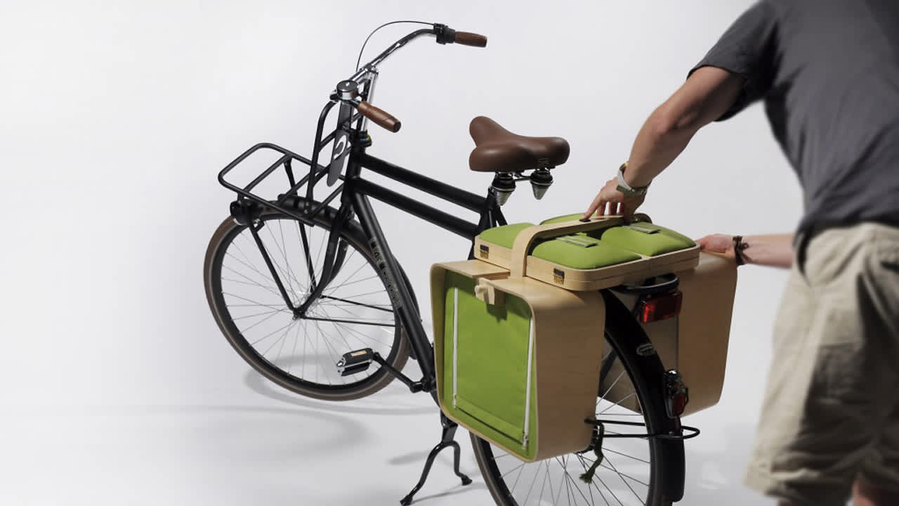 bike picnic basket