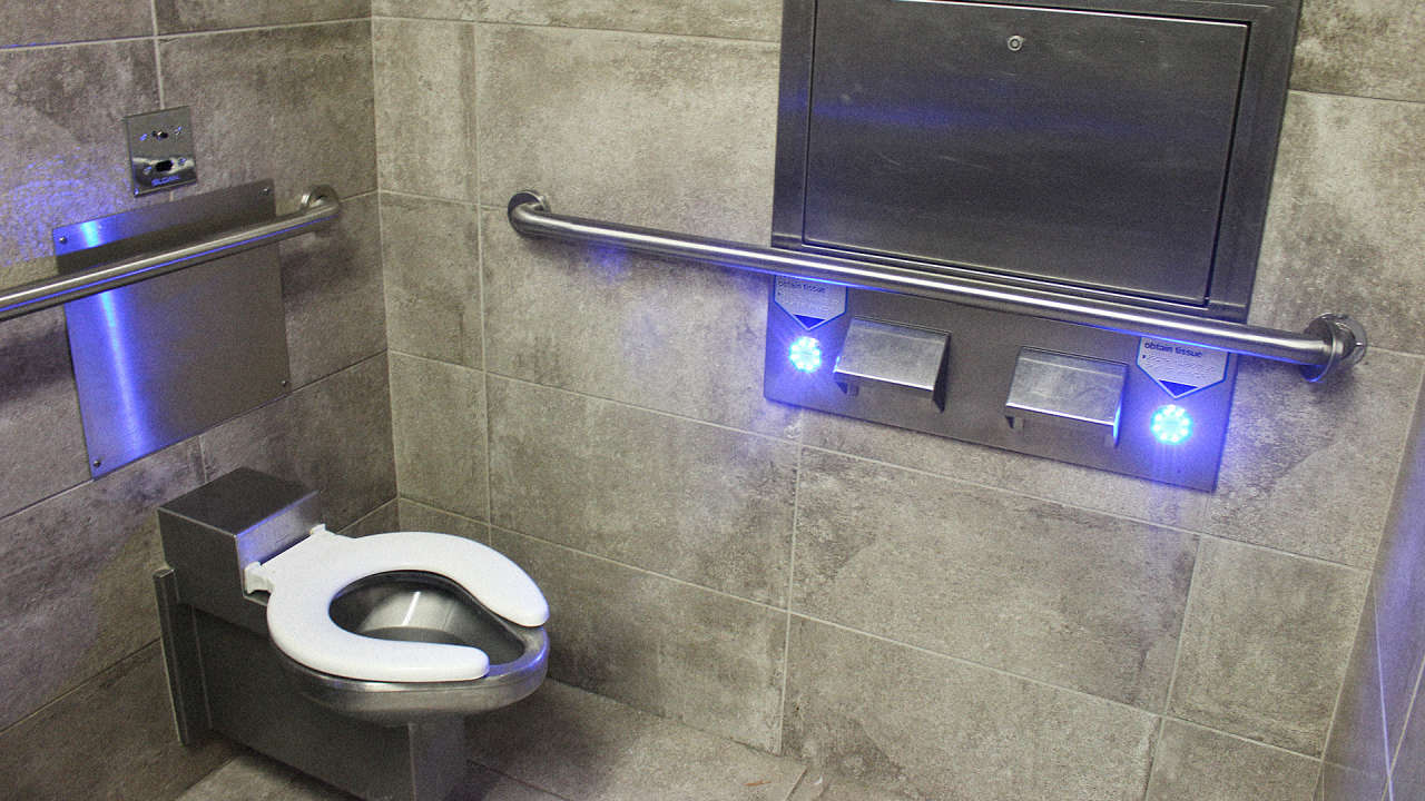 Would You Use A Subway Bathroom If It Magically Cleaned Itself