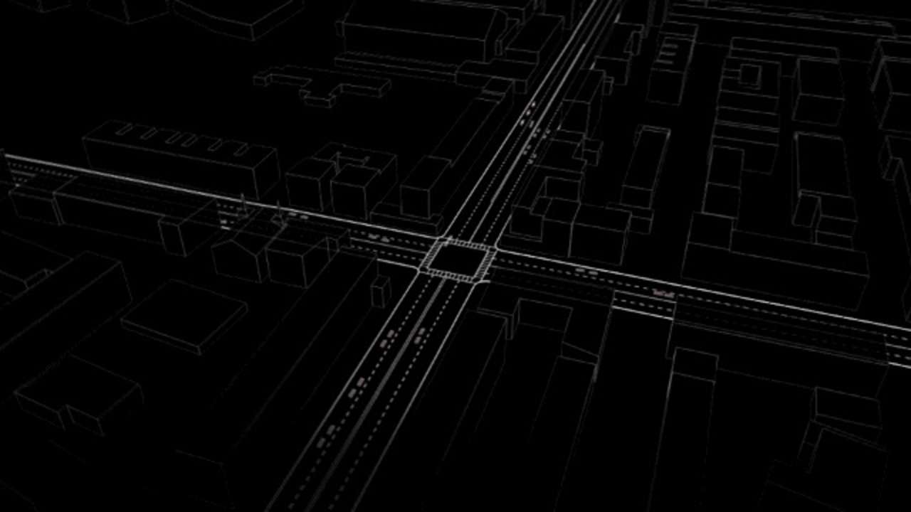 On These MITDesigned Streets, There Are No Traffic Lights, Or Need To