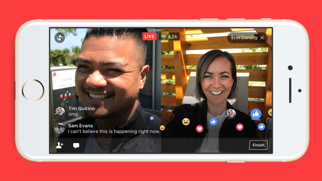Techcrunch Said Facebook Shakes Up Live With New Social Chat Features