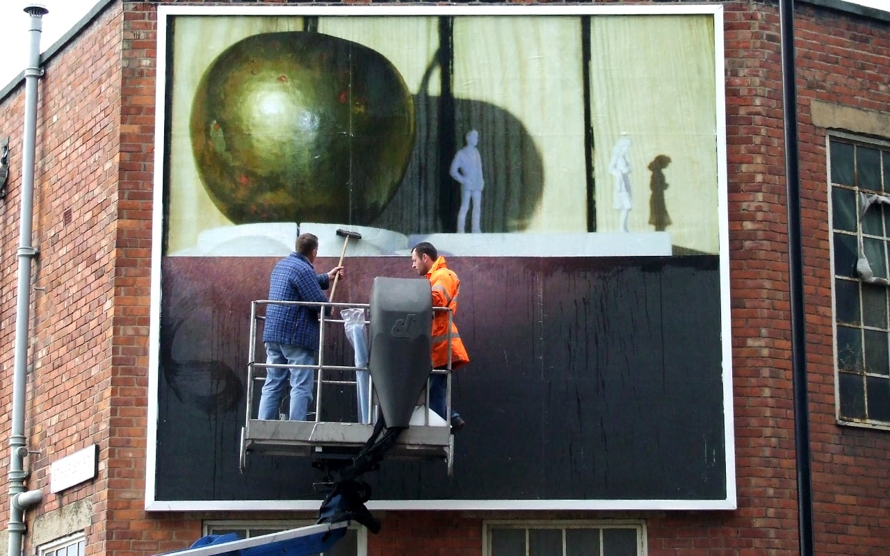 One Man’s Used Vinyl Billboard… Fast Company