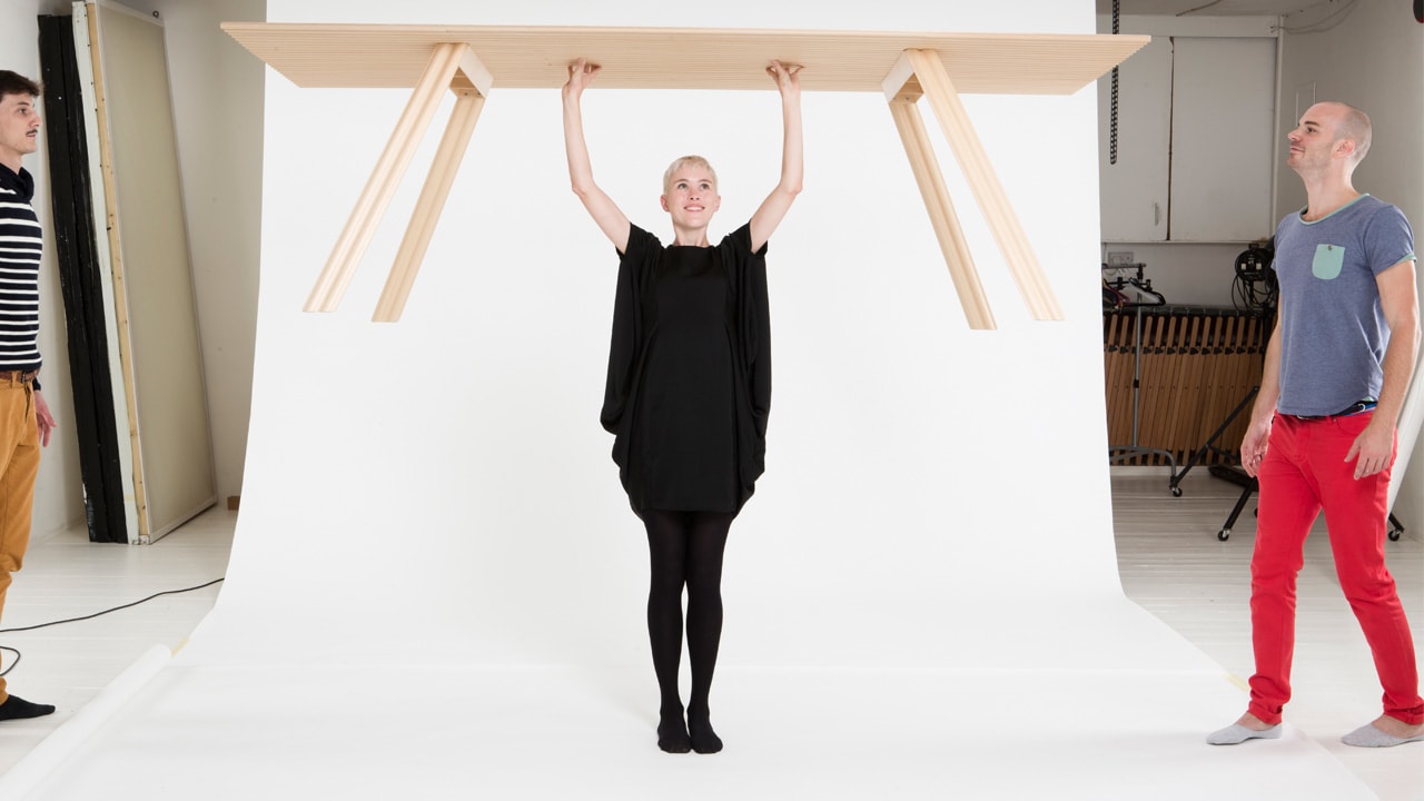 This Is The World’s Lightest Wood Table