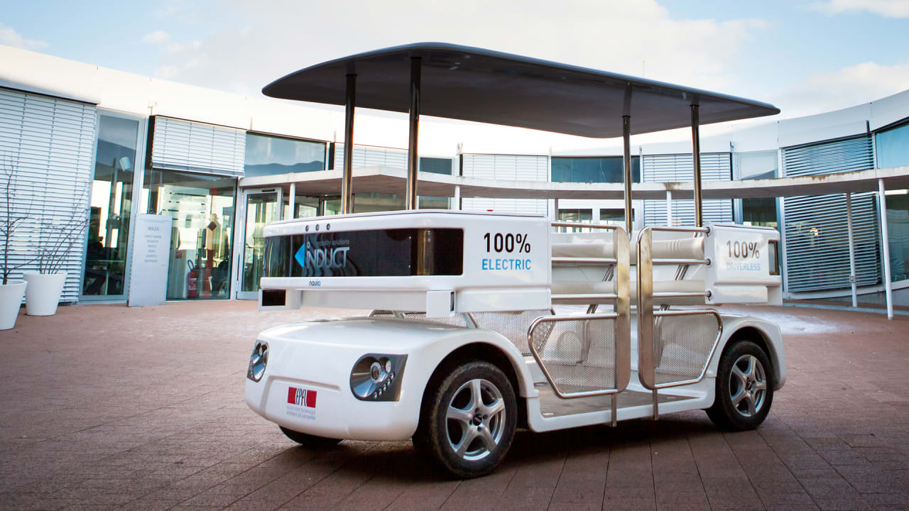 This Fugly Golf Cart Is Officially The First Autonomous Vehicle To Market