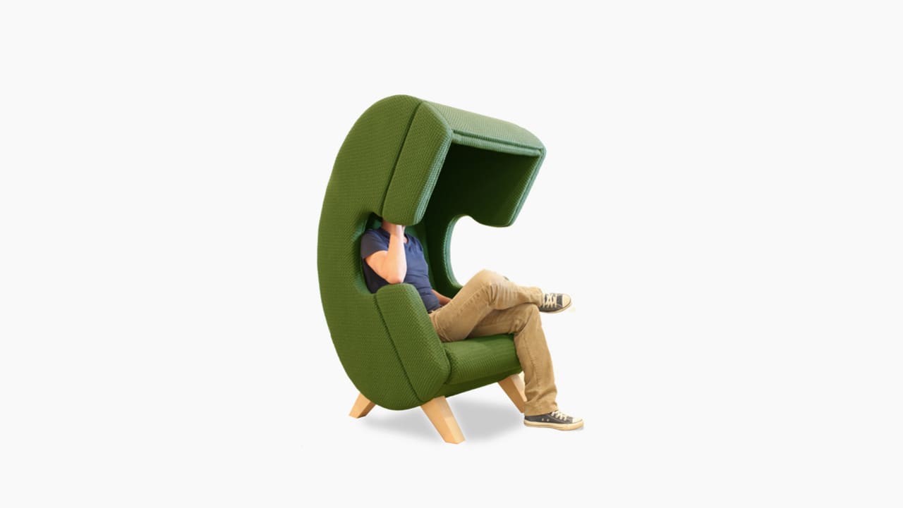 A PhoneShaped Chair ForWhat Else?Making Phone Calls