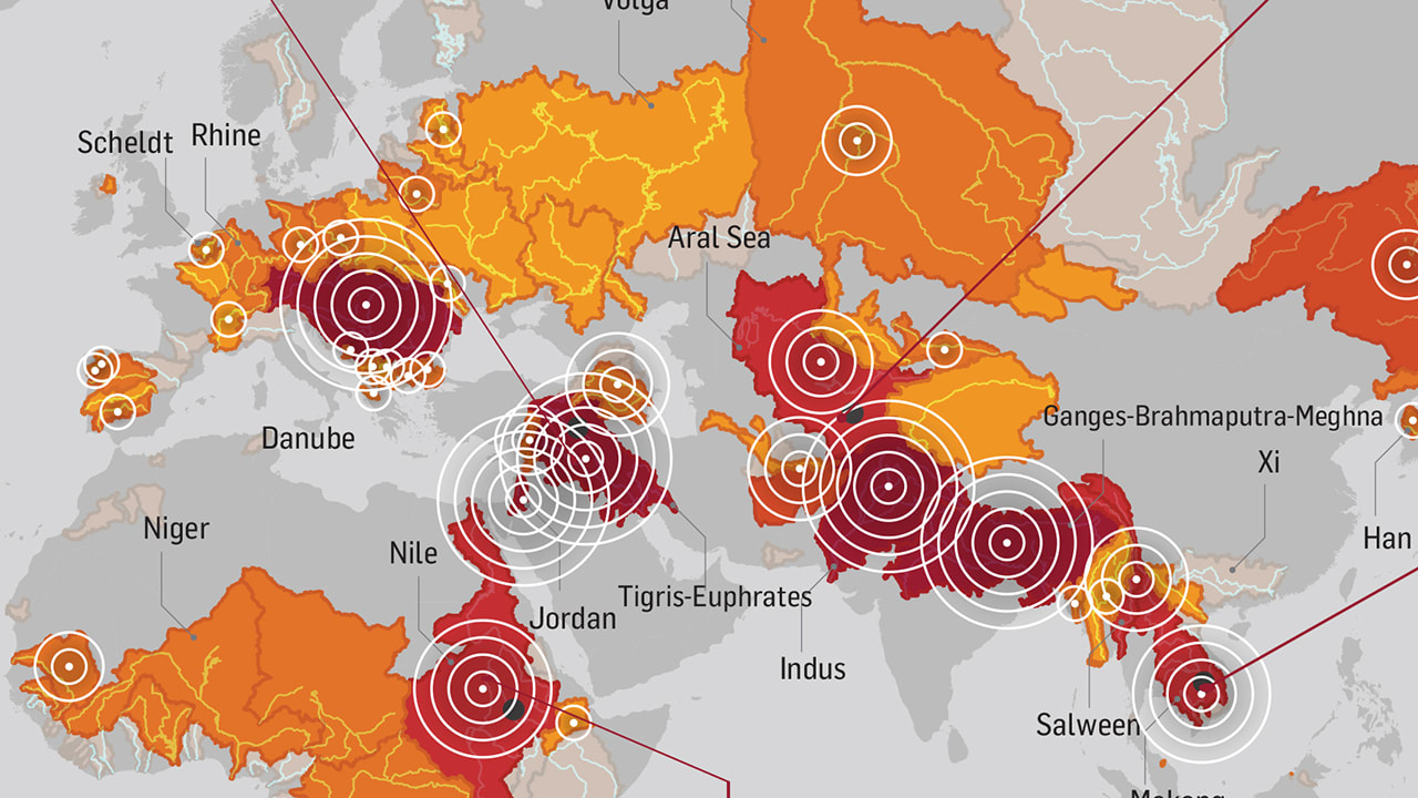 The Great Water Wars: Geography of Future Conflicts Over Rivers and Lakes