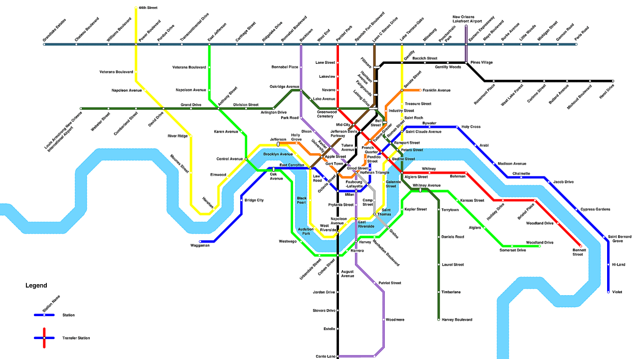 Subway Maps For Cities Without Subways, Dreamed Up By A | Fast Company