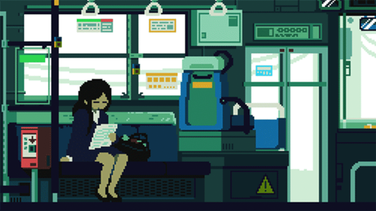 10 Charming 8-Bit GIFs Depicting Every Day Life In Japan | Where