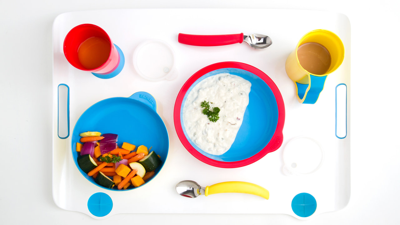 Fun, Colorful Tableware Designed For Alzheimer’s Patients