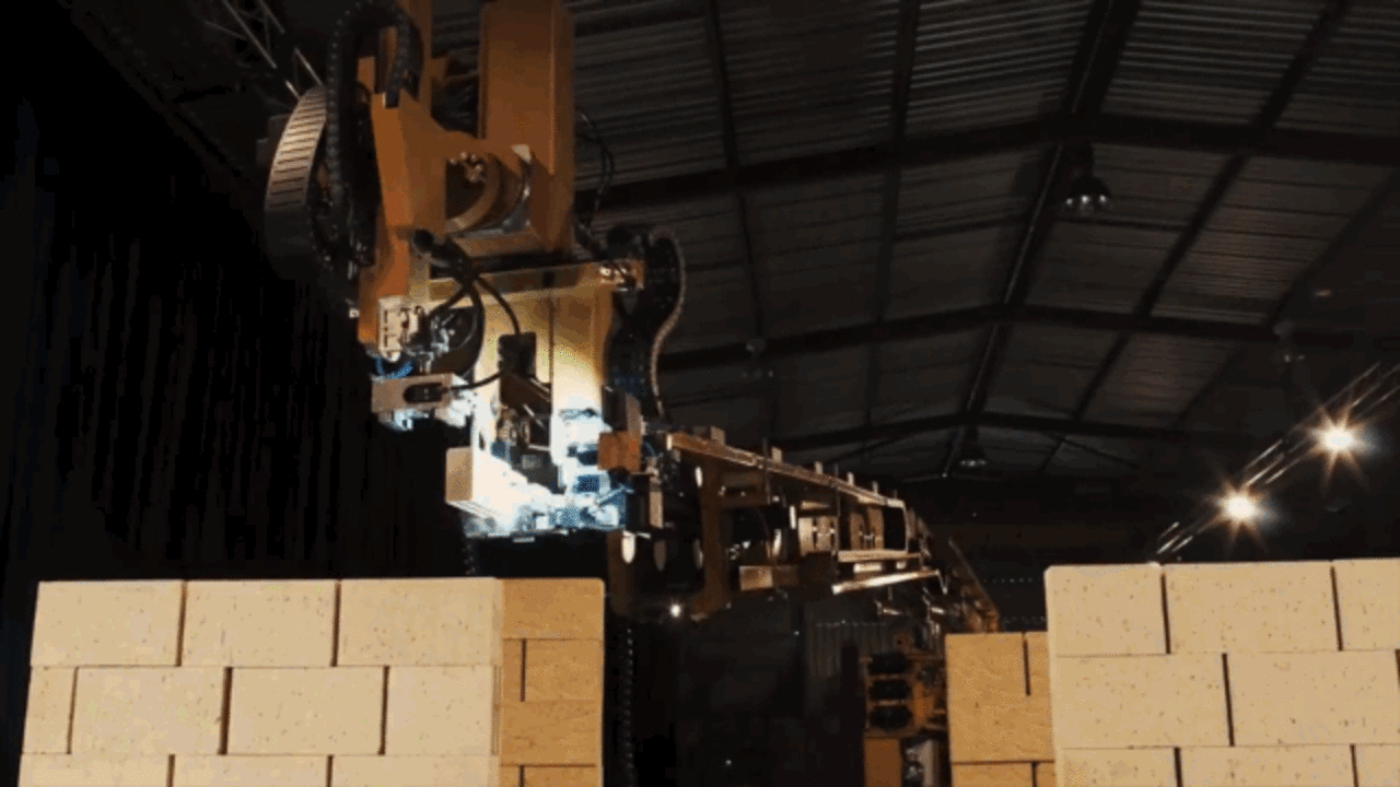 This Bricklaying Robot Can Build LowCost Houses In Two Fast Company