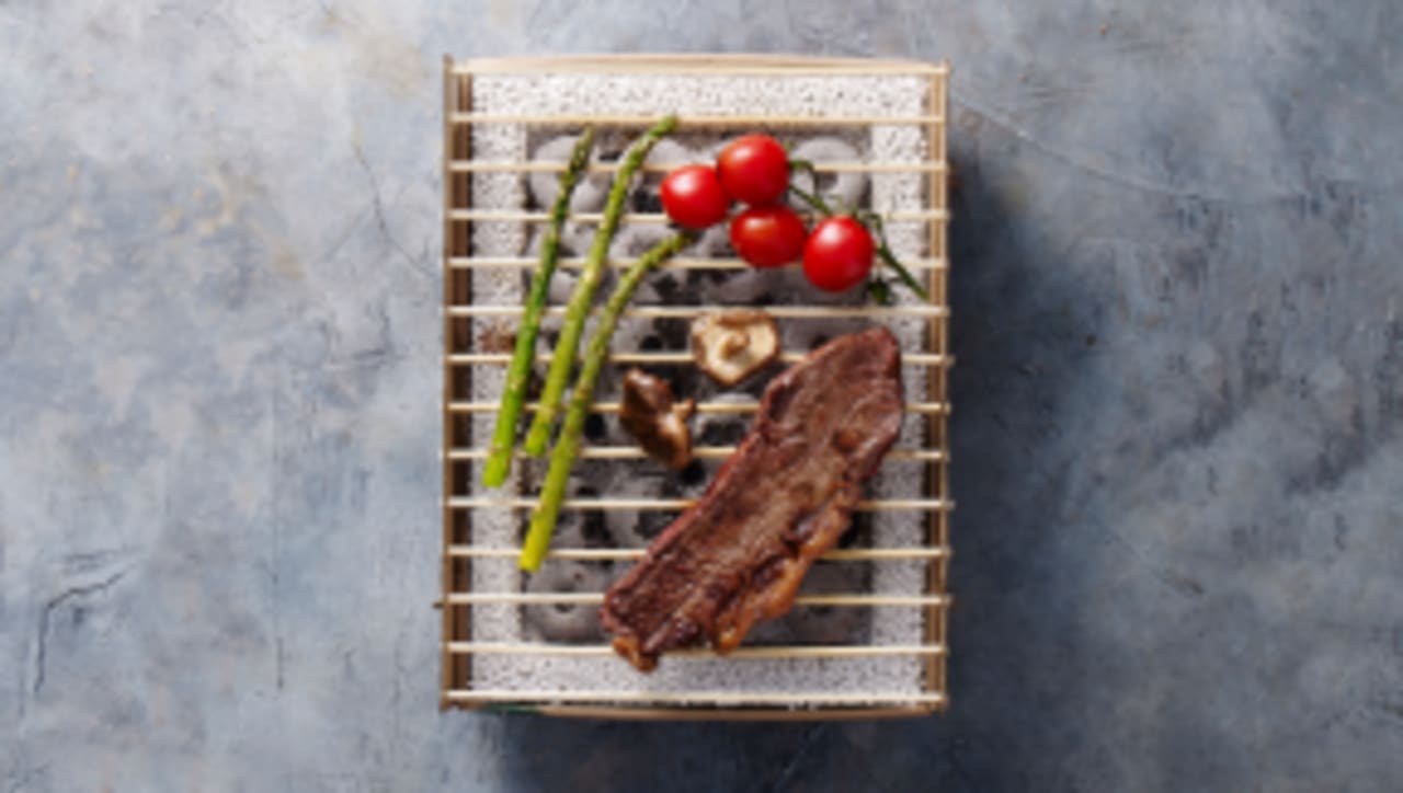Use This Cardboard and Bamboo Grill, Then Throw It Away