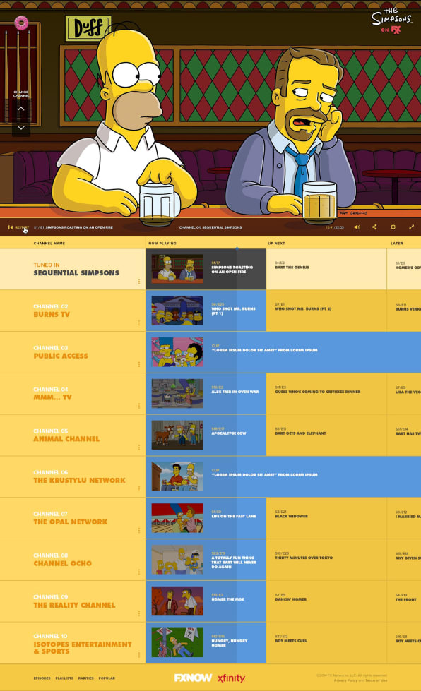 Simpsons 2 party system